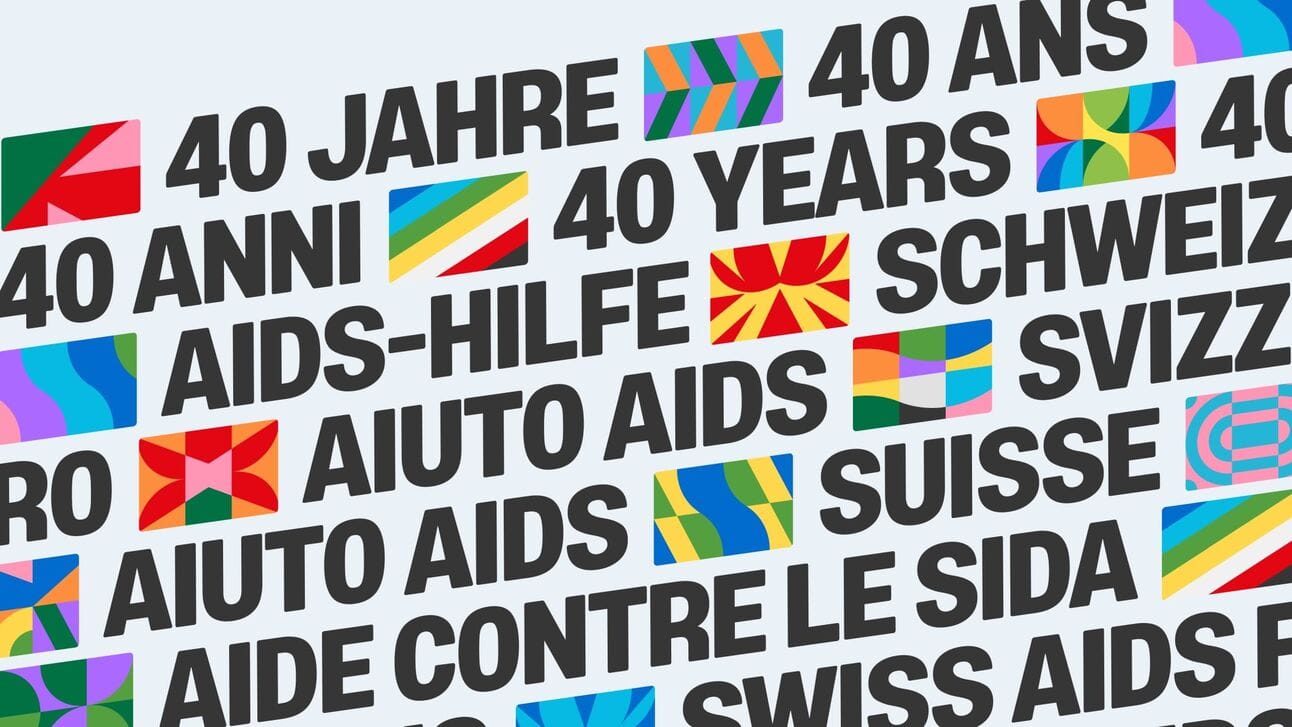 40 Jahre AIDS-Hilfe Schweiz