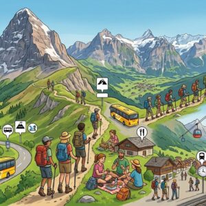 Bergwanderung Kleine Scheidegg